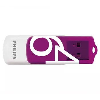 Philips FM64FD05D USB-mälupulk 64 GB USB Type-A 2.0 Lilla, Valge