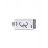 Philips Click USB-mälupulk 32 GB USB USB-C 3.2 Gen 1 (3.1 Gen 1) Läbipaistev, Valge