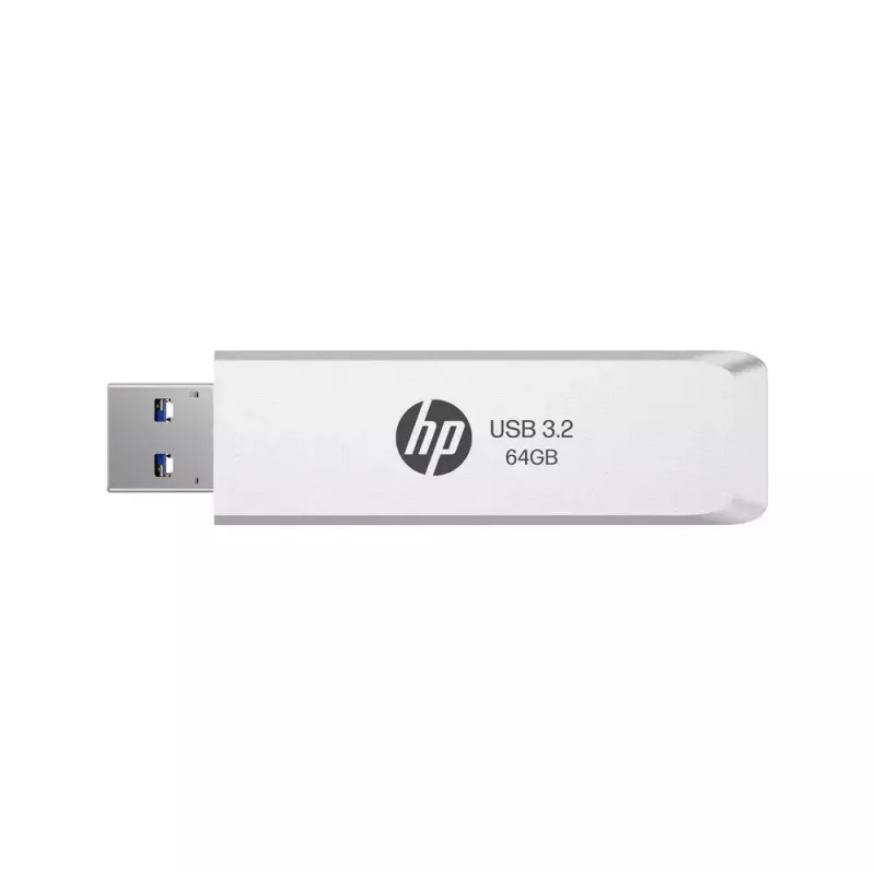 USB-mälupulk HP HPFD819W-A-64 64 GB USB Type-A 3.2 Gen 2 (3.1 Gen 2) hõbedane, liugvormitegur
