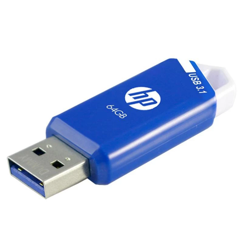 HP x755w kolmikpakett USB-mälupulk 64 GB USB Type-A 3.2 Gen 1 (3.1 Gen 1) Sinine, Valge