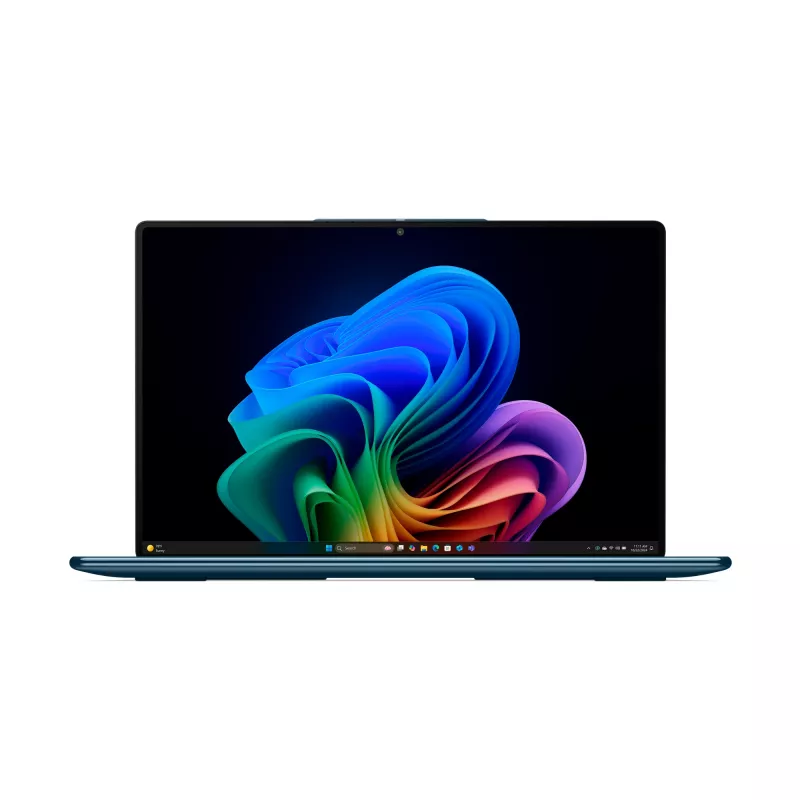 Lenovo Yoga Slim 9 14ILL10 Copilot+ PC Intel Core Ultra 7 258V Sülearvuti 35,6 cm (14 tolli) Puuteekraan WQUXGA 32 GB LPDDR5x-SDRAM 1 TB SSD Wi-Fi 7 (802.11be) Windows 11 Home Teal