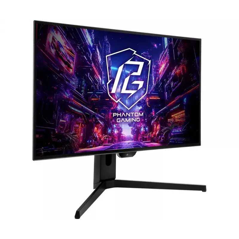 Arvutimonitor ASRock PGO27QFS 27 tolli 2560x1440 Quad HD OLED WOLED, 0,03 ms, 275 cd/m², USB‑C, VESA, kõrguse reguleerimine