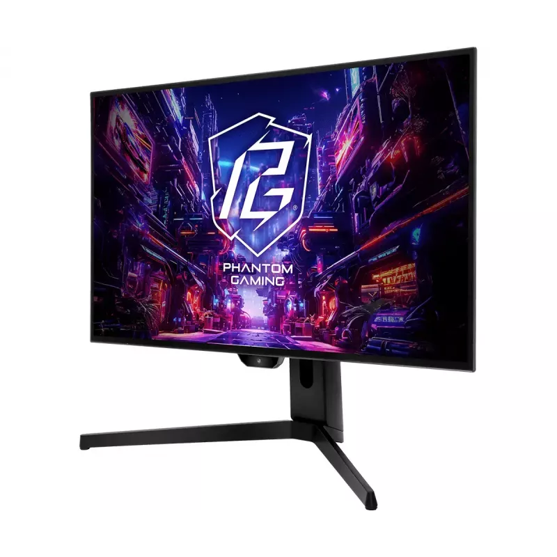 Arvutimonitor ASRock PGO27QFS 27 tolli 2560x1440 Quad HD OLED WOLED, 0,03 ms, 275 cd/m², USB‑C, VESA, kõrguse reguleerimine