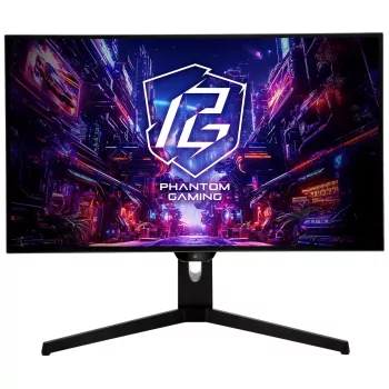 Arvutimonitor ASRock PGO27QFS 27 tolli 2560x1440 Quad HD OLED WOLED, 0,03 ms, 275 cd/m², USB‑C, VESA, kõrguse reguleerimine
