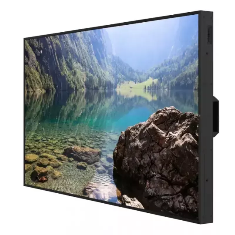 Digitaalne infokuva Hisense 55WH80F — 55 tolli (139,7 cm) LED, 4K UHD, 4000 cd/m², Android 11, 24/7, ADS-paneel, 8 ms, VESA, must