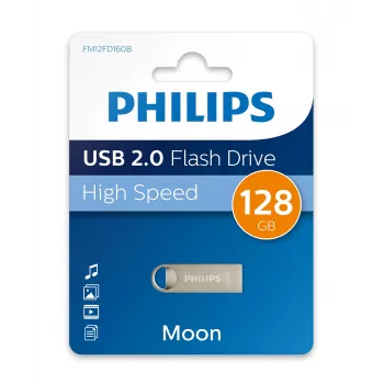 Philips Moon edition USB-mälupulk 128 GB USB Type-A 2.0 hõbedane