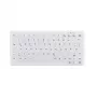 Contour Design Active Key Contour ClassicClean Medical klaviatuur eemaldatava kattega Mini juhtmevaba valge C4110