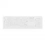 Contour Design Active Key Contour ClassicClean Meditsiiniklaviatuur Eemaldatava Kattega Täissuuruses Juhtmeta Valge C8100