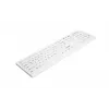 Contour Design Active Key AK-C8100F-U1-W/US meditsiiniline klaviatuur USB QWERTY US English valge