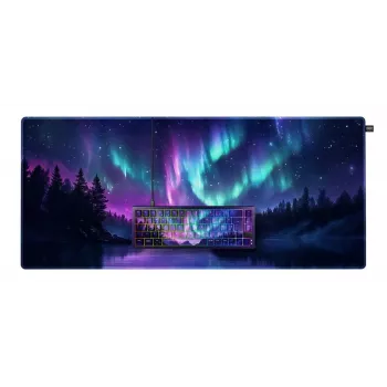 Mehaaniline klaviatuur Cherry NORTHERN LIGHT Bundle 65% QWERTZ Saksa USB RGB 2 m kaabel mitmevärviline