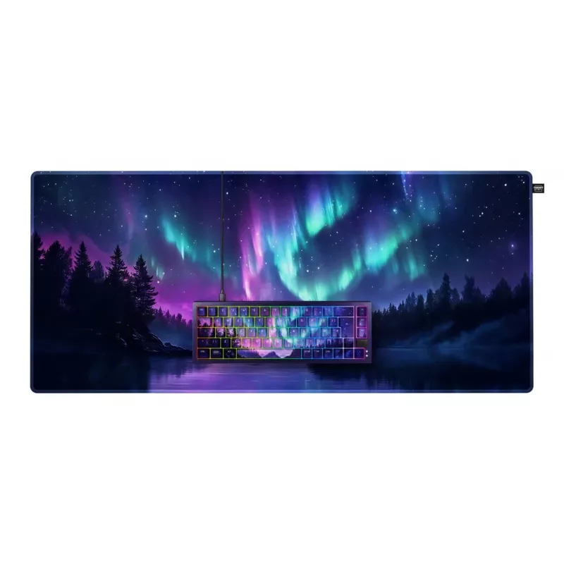 Mehaaniline klaviatuur Cherry NORTHERN LIGHT Bundle 65% QWERTZ Saksa USB RGB 2 m kaabel mitmevärviline