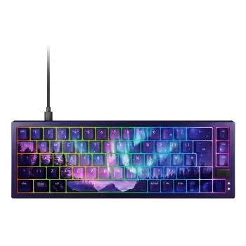 Mehaaniline klaviatuur Cherry NORTHERN LIGHT Bundle 65% QWERTZ Saksa USB RGB 2 m kaabel mitmevärviline