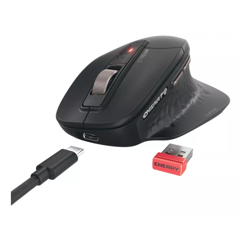 CHERRY Stream ultimate hiir Universal paremakäeline RF Wireless + Bluetooth + USB USB-C 4000 DPI