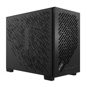 XPG VALOR AIR NANO MID-TOWER KORPUS - Must, Midi Tower, PC, Must, mikro-ATX, Mini-ITX, SPCC, 17 cm