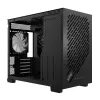 XPG VALOR AIR NANO MID-TOWER KORPUS - Must, Midi Tower, PC, Must, mikro-ATX, Mini-ITX, SPCC, 17 cm