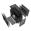 XPG VALOR AIR NANO MID-TOWER KORPUS - Must, Midi Tower, PC, Must, mikro-ATX, Mini-ITX, SPCC, 17 cm