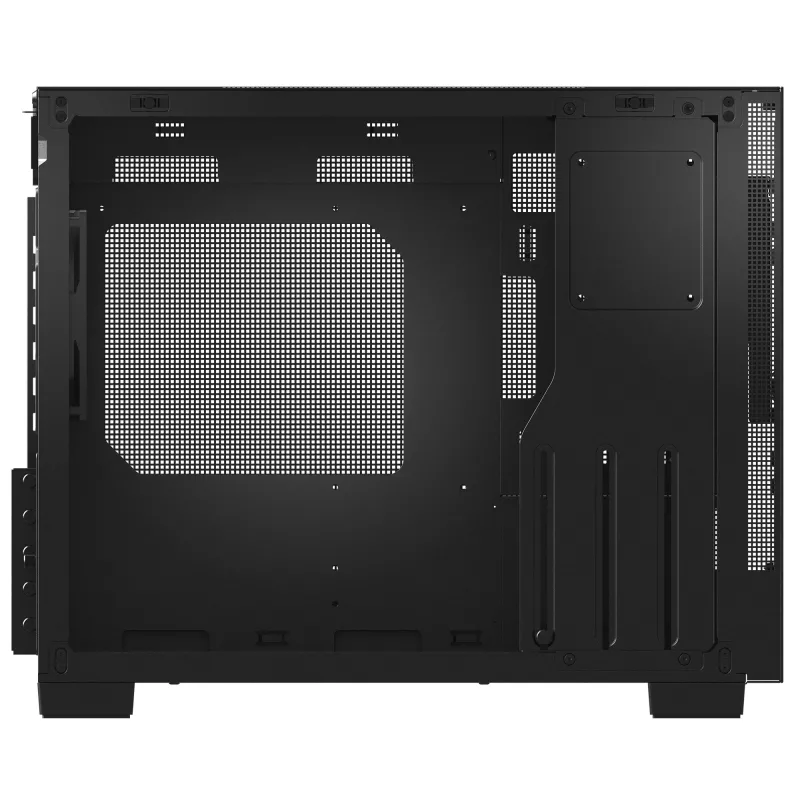 XPG VALOR MESH NANO MID-TOWER-CHASSIS - Must, Midi Tower, PC, Must, micro ATX, Mini-ITX, SPCC, 17 cm
