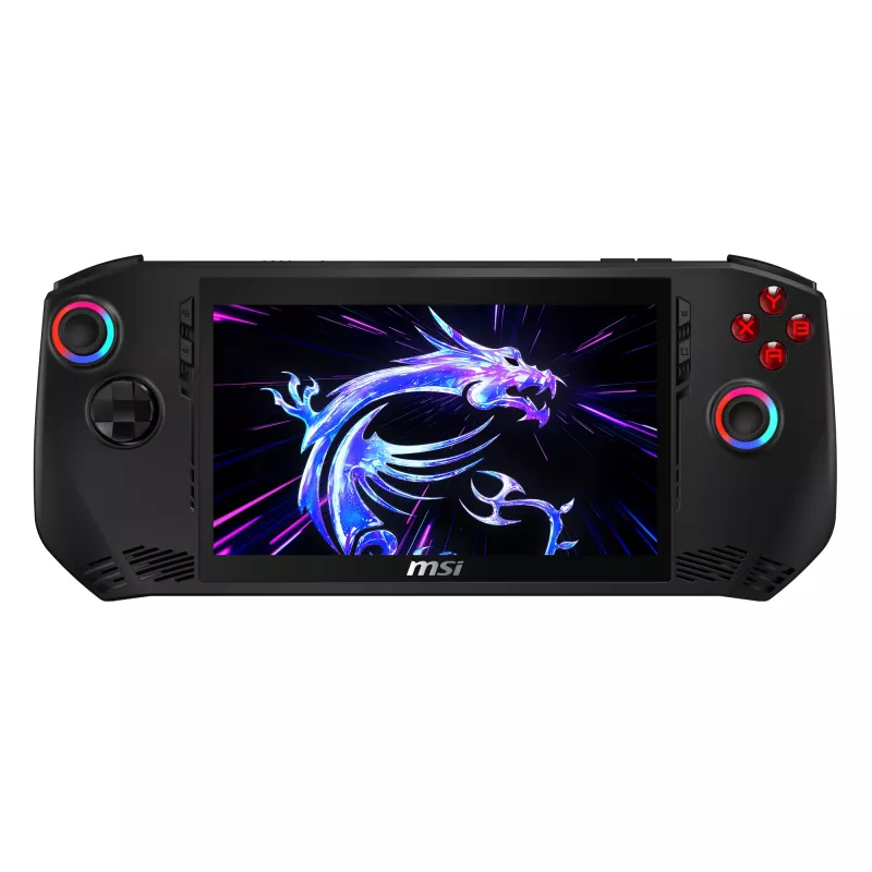 Kaasaskantav mängukonsool MSI Claw 7 AI+ A2VM-028 — 7-tolline 1920x1200 120Hz, Intel Arc, 512 GB PCIe 4.0 SSD, Wi‑Fi 7, must