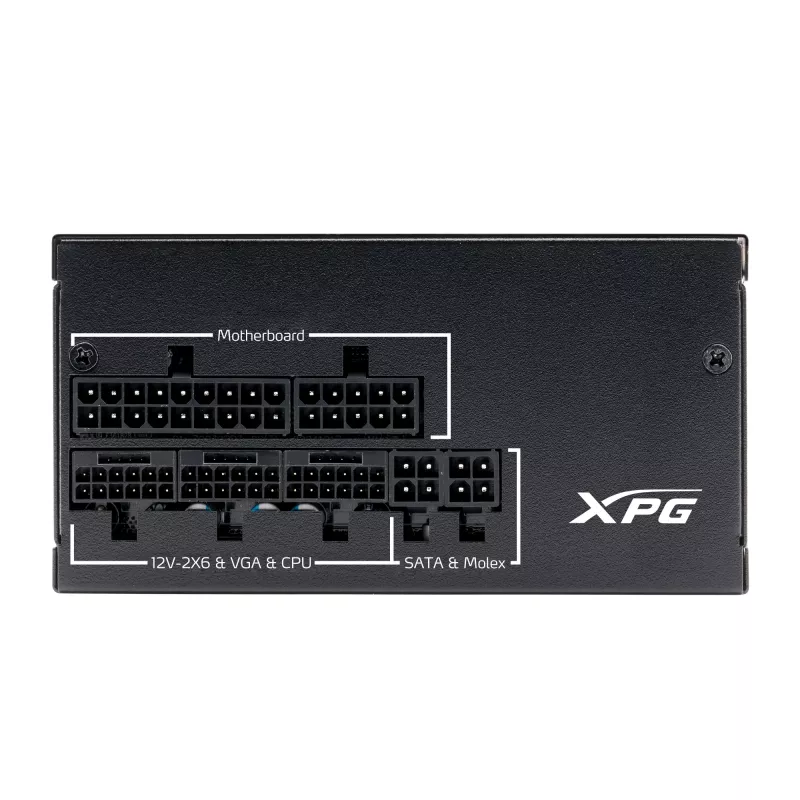 XPG PYMCORE 850w SFX GOLD toiteplokk, 850 W, 100 - 240 V, 50/60 Hz, 10 A, 20 A, 70,8 A