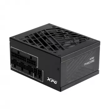 XPG PYMCORE 750w SFX GOLD toiteplokk, 750 W, 100–240 V, 50/60 Hz, 10 A, 20 A, 62,4 A