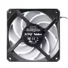 XPG VENTO PRO 120 PWM Must, Ventilaator, 12 cm, 450 p/min, 2500 p/min, Must, Valge