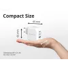 Conceptronic 3-pordiline 67 W GaN USB PD laadija koos USB-C laadimiskaabliga, USB-C x 2, USB-A x 1, QC 3.0, PPS