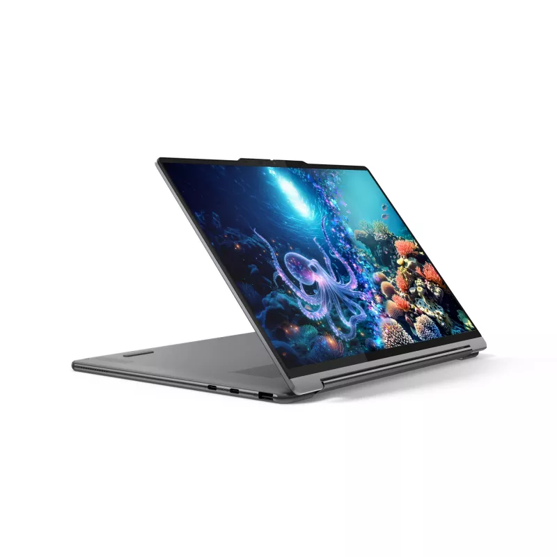 Lenovo Yoga 9 2-in-1 14ILL10 Copilot+ PC Intel Core Ultra 7 258V Hübriid (2-in-1) 35,6 cm (14 tolli) Puuteekraan WQUXGA 32 GB LPDDR5x-SDRAM 1 TB SSD Wi-Fi 7 (802.11be) Windows 11 Home Hall