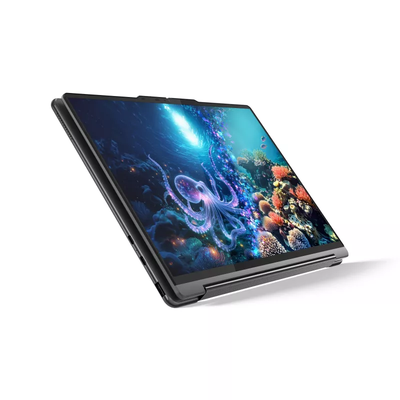 Lenovo Yoga 9 2-in-1 14ILL10 Copilot+ PC Intel Core Ultra 7 258V Hübriid (2-in-1) 35,6 cm (14 tolli) Puuteekraan WQUXGA 32 GB LPDDR5x-SDRAM 1 TB SSD Wi-Fi 7 (802.11be) Windows 11 Home Hall
