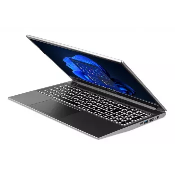 TERRA 1500P R5-7430U W11 AMD Ryzen™ 5 sülearvuti 39,6 cm (15,6 tolli) 16 GB DDR4-SDRAM 500 GB SSD Wi-Fi 6E (802.11ax) Windows 11 Home hõbedane