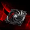 XPG VENTO 120 ARGB Must, Ventilaator, 12 cm, 1200 p/min, Must