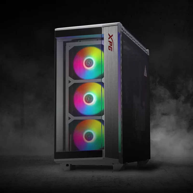 XPG VENTO 120 ARGB Must, Ventilaator, 12 cm, 1200 p/min, Must