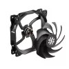 XPG VENTO 120 ARGB Must, Ventilaator, 12 cm, 1200 p/min, Must