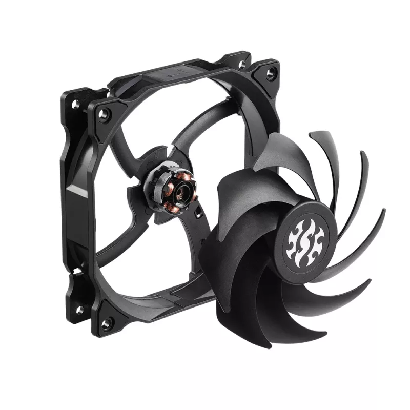 XPG VENTO 120 ARGB Must, Ventilaator, 12 cm, 1200 p/min, Must