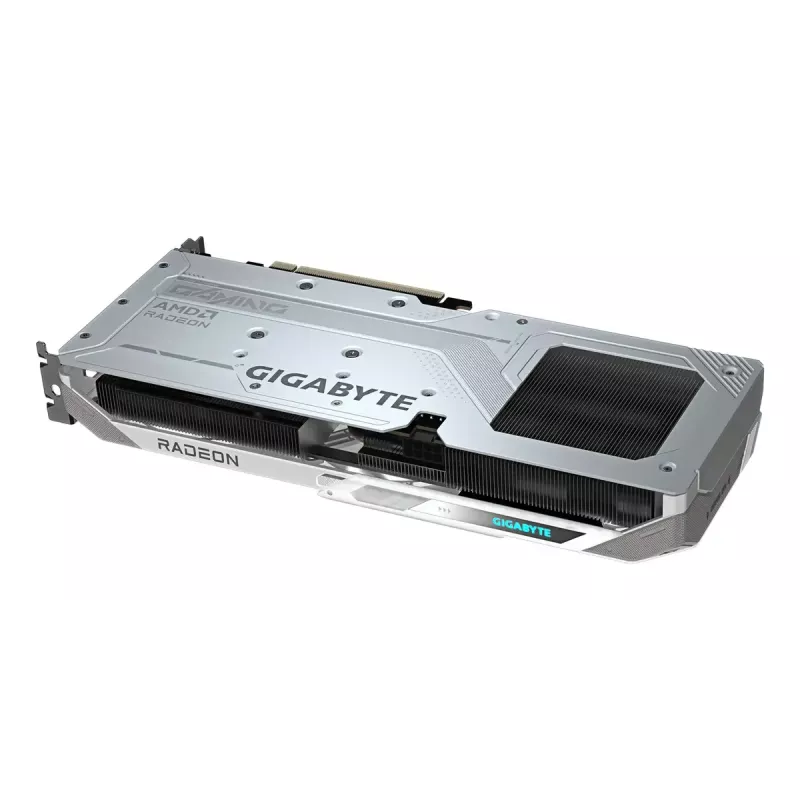 GIGABYTE Radeon RX 9060 XT OC ICE graafikakaart — 16 GB GDDR6, 128-bitine, PCIe 5.0, 3-ventilaatoriga WINDFORCE