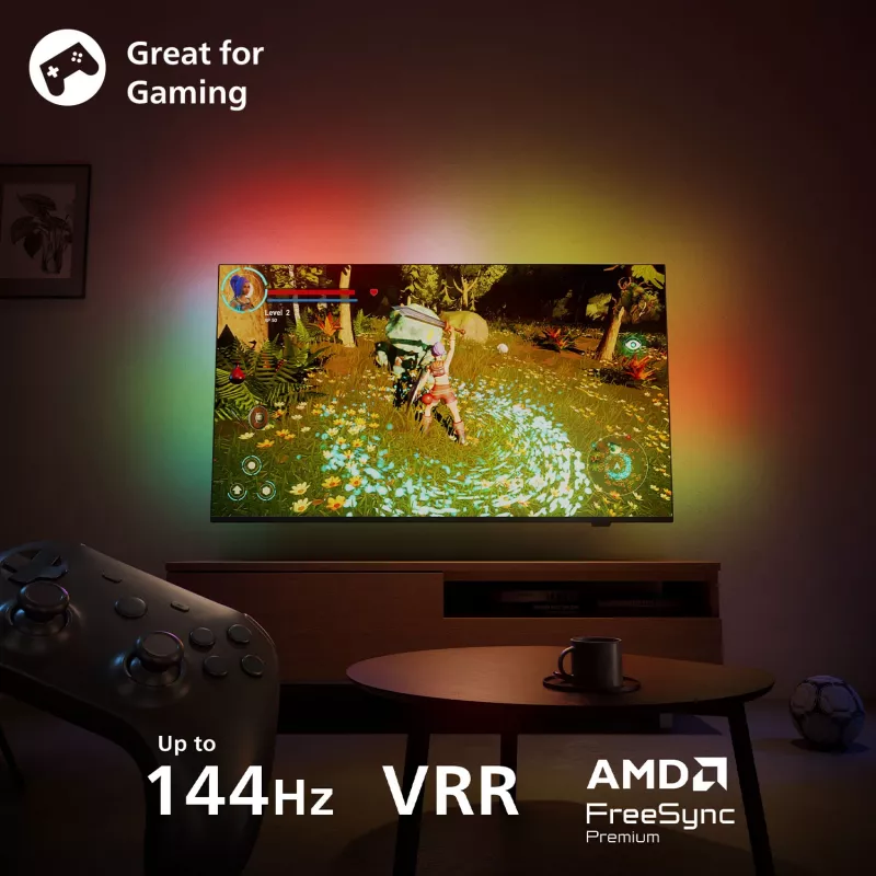 Televiisor Philips Ambilight 85MLED910/12 65 tolli 4K Ultra HD QD-Mini LED