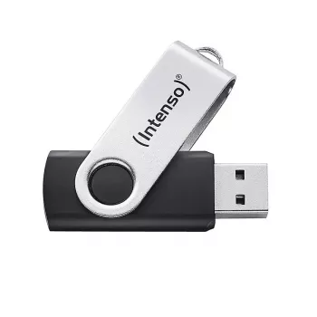 USB-mälupulk Intenso 128 GB USB-A 3.2 Gen 1x1 must-hõbedane
