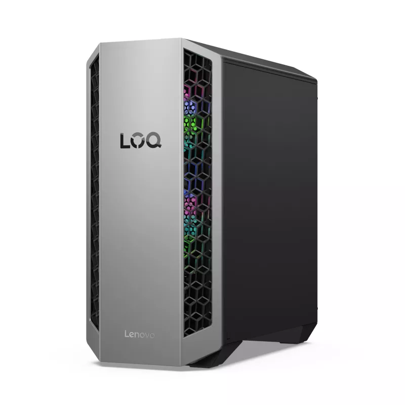 Lenovo LOQ Tower 26ADR10 AMD Ryzen™ 7 8745HX 16 GB DDR5-SDRAM 1 TB SSD NVIDIA GeForce RTX 5060 Windows 11 Home Arvuti Must