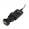 Lenovo USB 3.0 - DVI/VGA USB graafikaadapter 2048 x 1152 pikslit Must