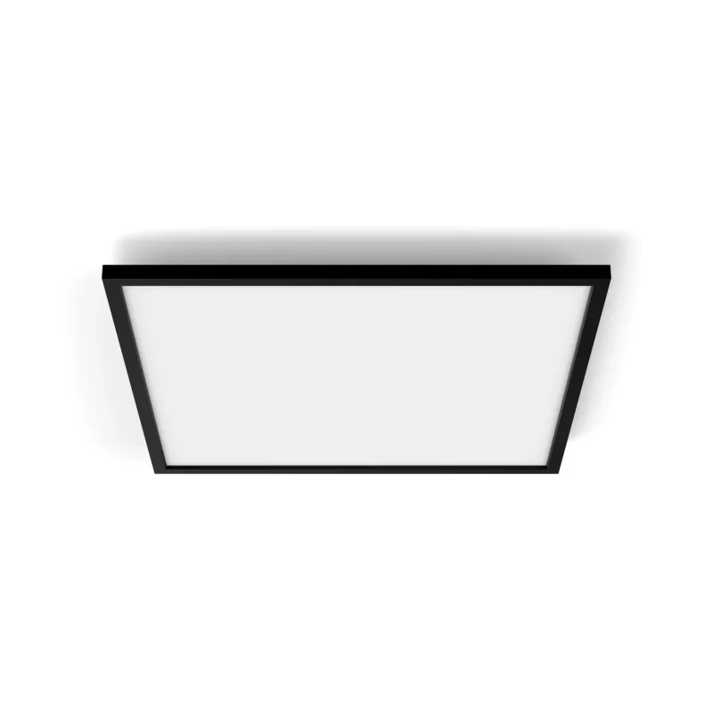 Nutikas laelamp Philips Hue Aurelle ruudukujuline paneel 600×600 mm, Bluetooth, 220–240 V, 48 mm sügavus, must/valge