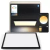 Nutikas laelamp Philips Hue Aurelle ruudukujuline paneel 600×600 mm, Bluetooth, 220–240 V, 48 mm sügavus, must/valge