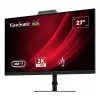 27-tolline ViewSonic VG2741V-2K arvutimonitor, 2560×1440 QHD, 4 ms, IPS/LCD, sisseehitatud kõlarid, VESA, kõrguse reguleerimine, must