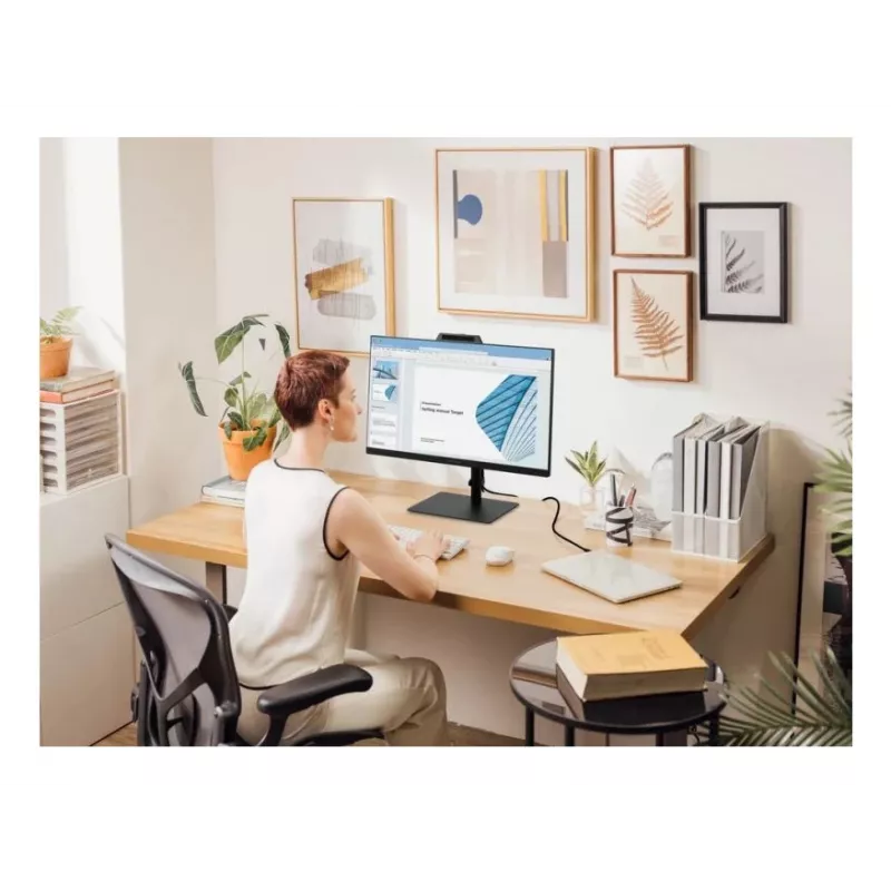 27-tolline ViewSonic VG2741V-2K arvutimonitor, 2560×1440 QHD, 4 ms, IPS/LCD, sisseehitatud kõlarid, VESA, kõrguse reguleerimine, must