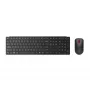Lenovo 4X31S04814 klaviatuur Hiir kaasas Kontor RF juhtmevaba + Bluetooth Saksa Must