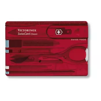 SwissCard Classic Victorinox punane