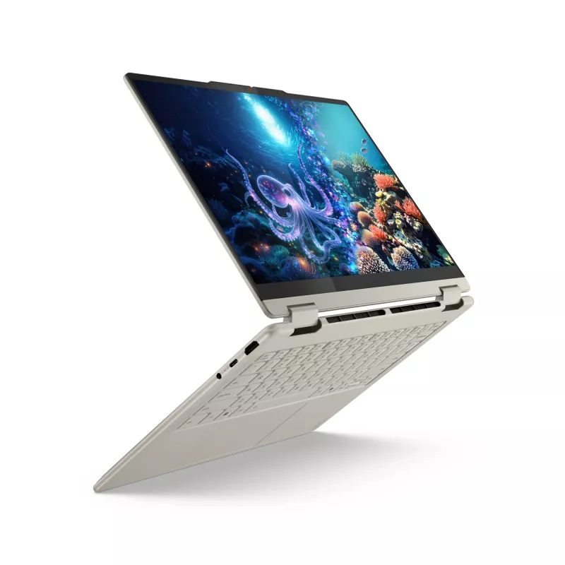 Lenovo Yoga 7 2-in-1 14ILL10 Copilot+ PC Intel Core Ultra 5 226V Hübriid (2-in-1) 35,6 cm (14 tolli) Puuteekraan WUXGA 16 GB LPDDR5x-SDRAM 1 TB SSD Wi-Fi 7 (802.11be) Windows 11 Home Hall