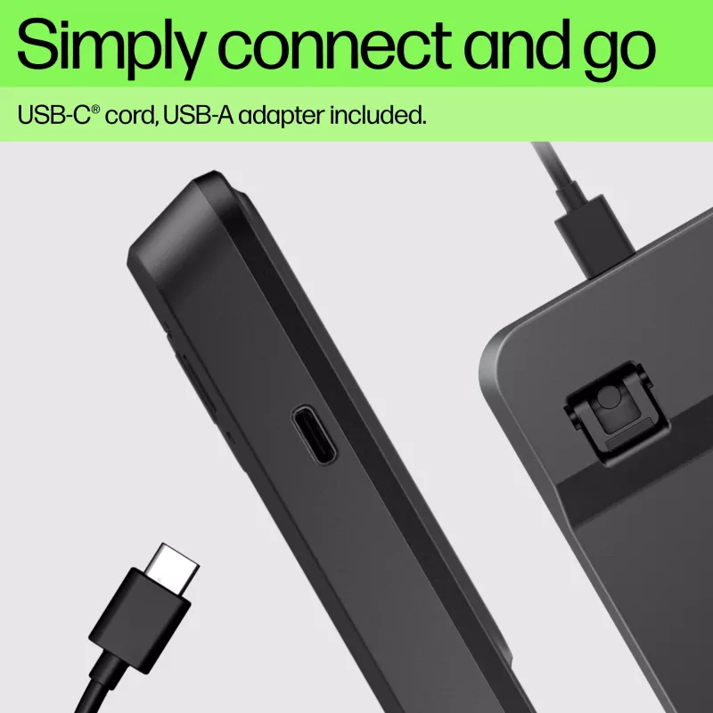 HP 400 Tagantvalgustatud Juhtmega Klaviatuur Täissuuruses USB Must