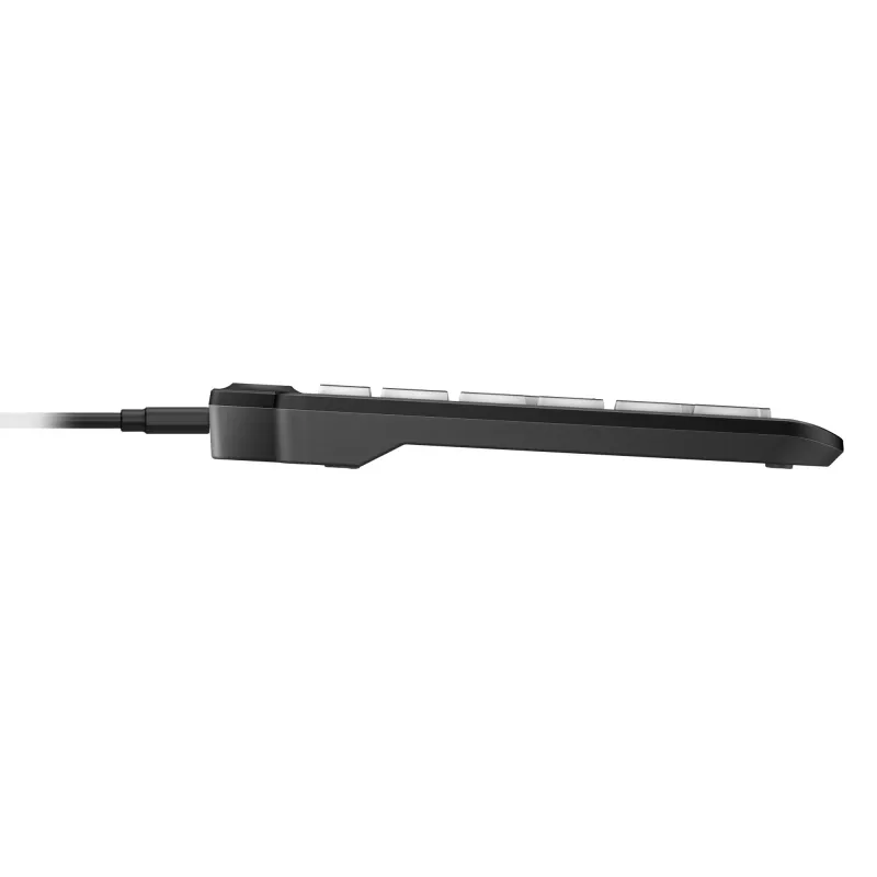 HP 400 Tagantvalgustatud Juhtmega Klaviatuur Täissuuruses USB Must