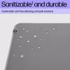 HP 200 Sanitizable Desk Mat, hall, ühevärviline, taaskasutatud polüetüleentereftalaat (rPET), kumm, libisemiskindel alus