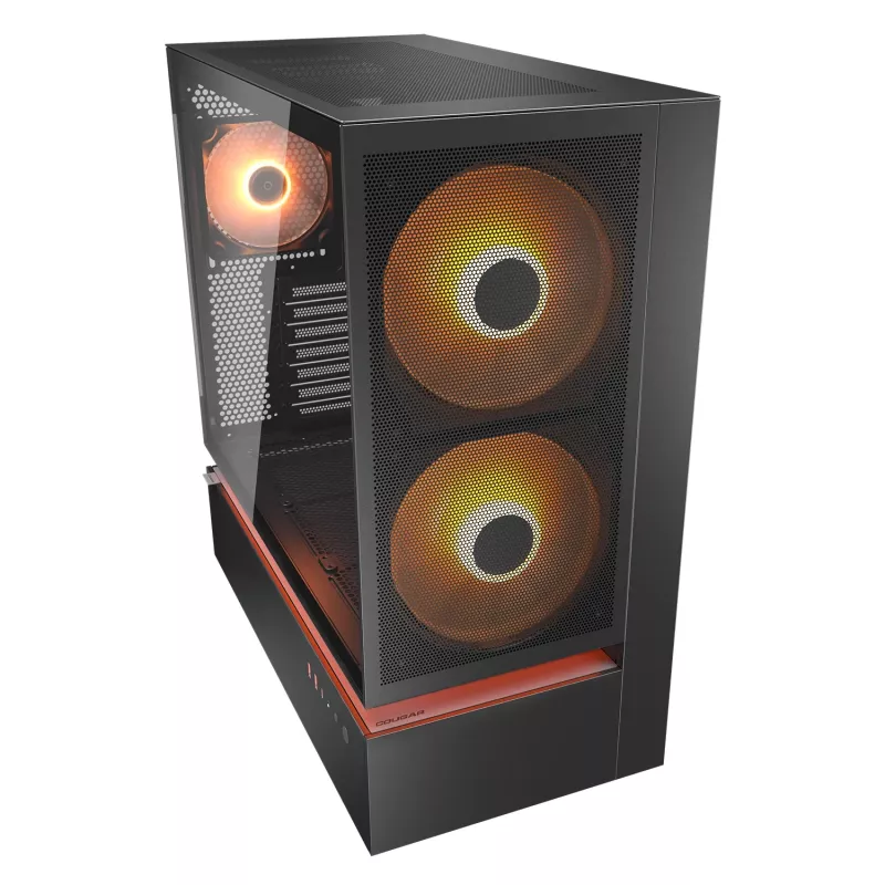 COUGAR Midi Tower korpus, CFV235, ARGB, Mesh, must