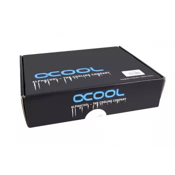 Vesiblokk Alphacool 12993 Acetal Copper Nickel Must 52mm 56mm 22.5mm